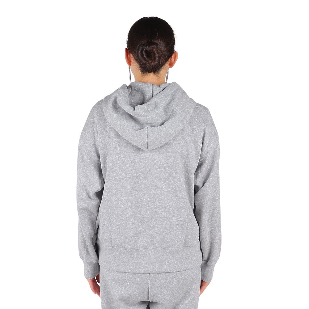 アディダス（adidas）（レディース）エッセンシャルズ プラス スリーストライプス フレンチテリーパーカー KVF82-JF1407