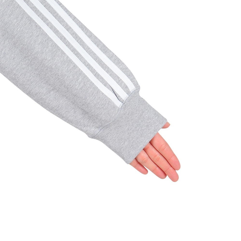 アディダス（adidas）（レディース）エッセンシャルズ プラス スリーストライプス フレンチテリーパーカー KVF82-JF1407