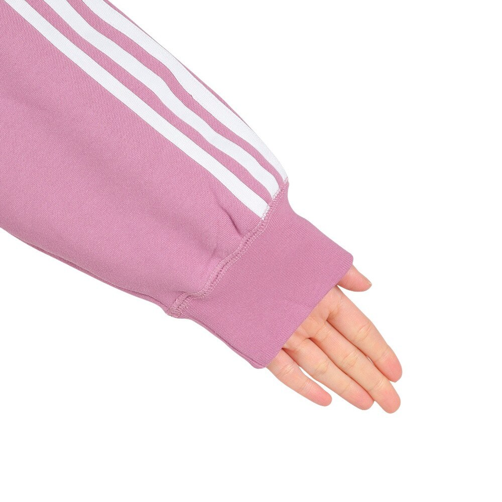 アディダス（adidas）（レディース）エッセンシャルズ プラス スリーストライプス フレンチテリーパーカー KVF82-JF1409