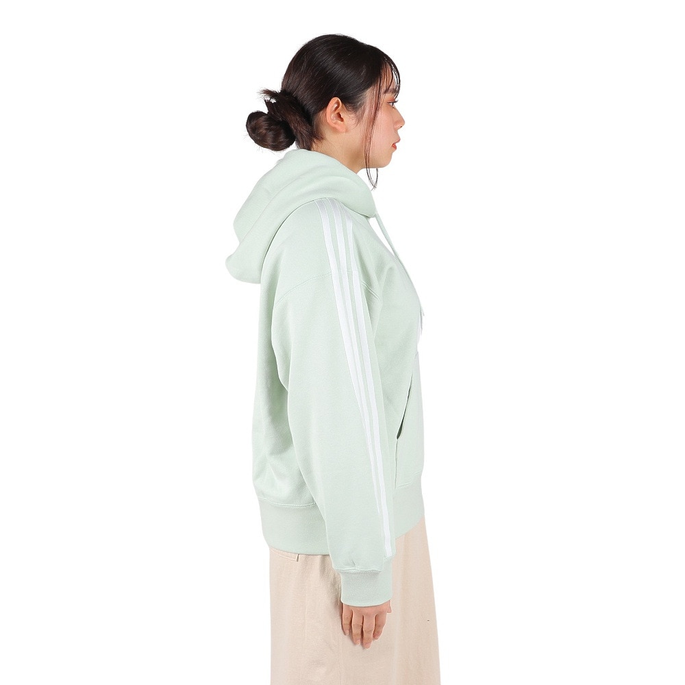 アディダス（adidas）（レディース）エッセンシャルズ プラス スリーストライプス フレンチテリーパーカー KVF82-JF1410★★★