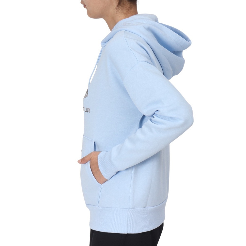 アンダーアーマー（UNDER ARMOUR）（レディース）ライバルフリース プリント フーディー 1388203 464