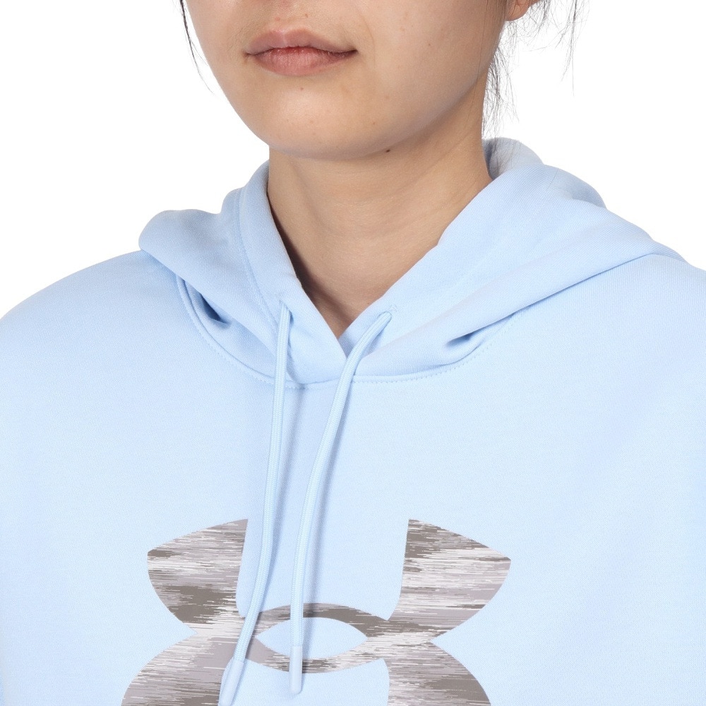 アンダーアーマー（UNDER ARMOUR）（レディース）ライバルフリース プリント フーディー 1388203 464