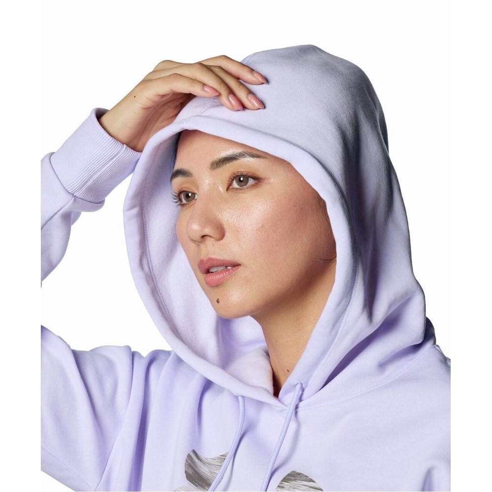 アンダーアーマー（UNDER ARMOUR）（レディース）ライバルフリース プリント フーディー 1388203 535