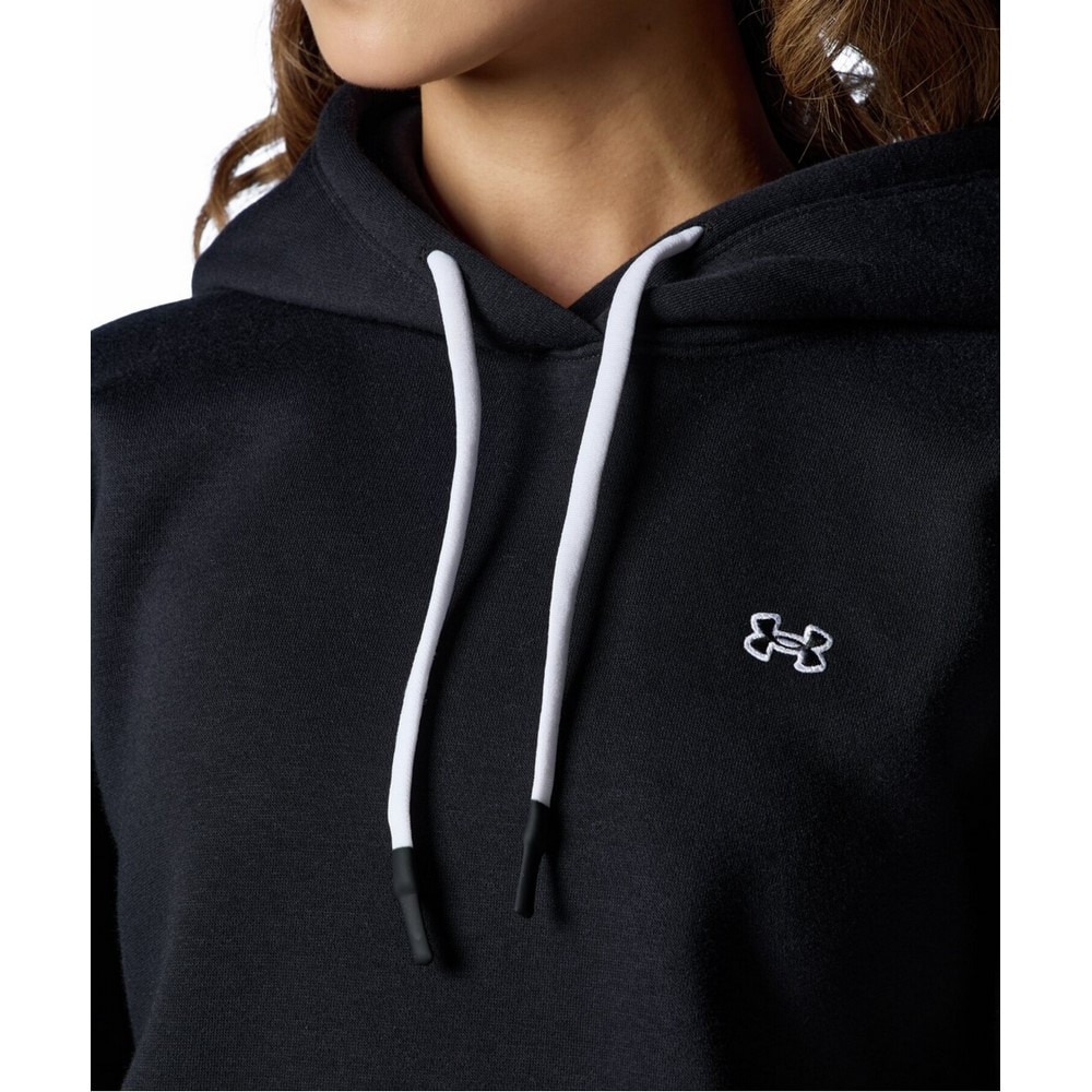 アンダーアーマー（UNDER ARMOUR）（レディース）エッセンシャル フリース プルオーバー フーディー 1388206 001