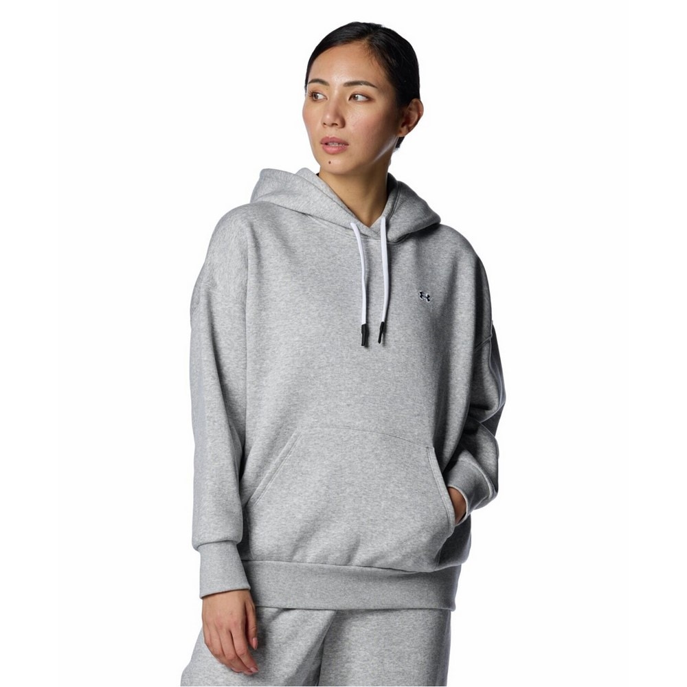 アンダーアーマー（UNDER ARMOUR）（レディース）エッセンシャル フリース プルオーバー フーディー 1388206 011