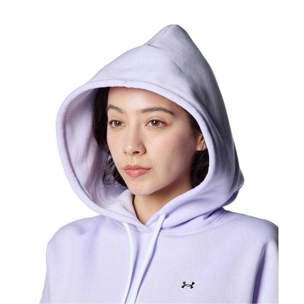 アンダーアーマー（UNDER ARMOUR）（レディース）エッセンシャル フリース プルオーバー フーディー 1388206 535