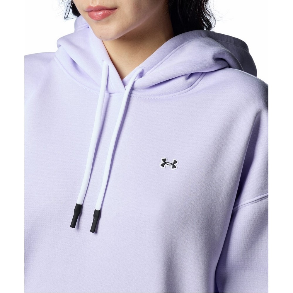 アンダーアーマー（UNDER ARMOUR）（レディース）エッセンシャル フリース プルオーバー フーディー 1388206 535