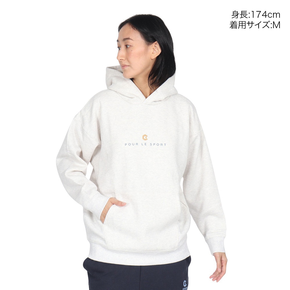 ジローム（GIRAUDM）（レディース）Pullover スウェットフーディ SW4F0051-TR861-GRCD LGRY