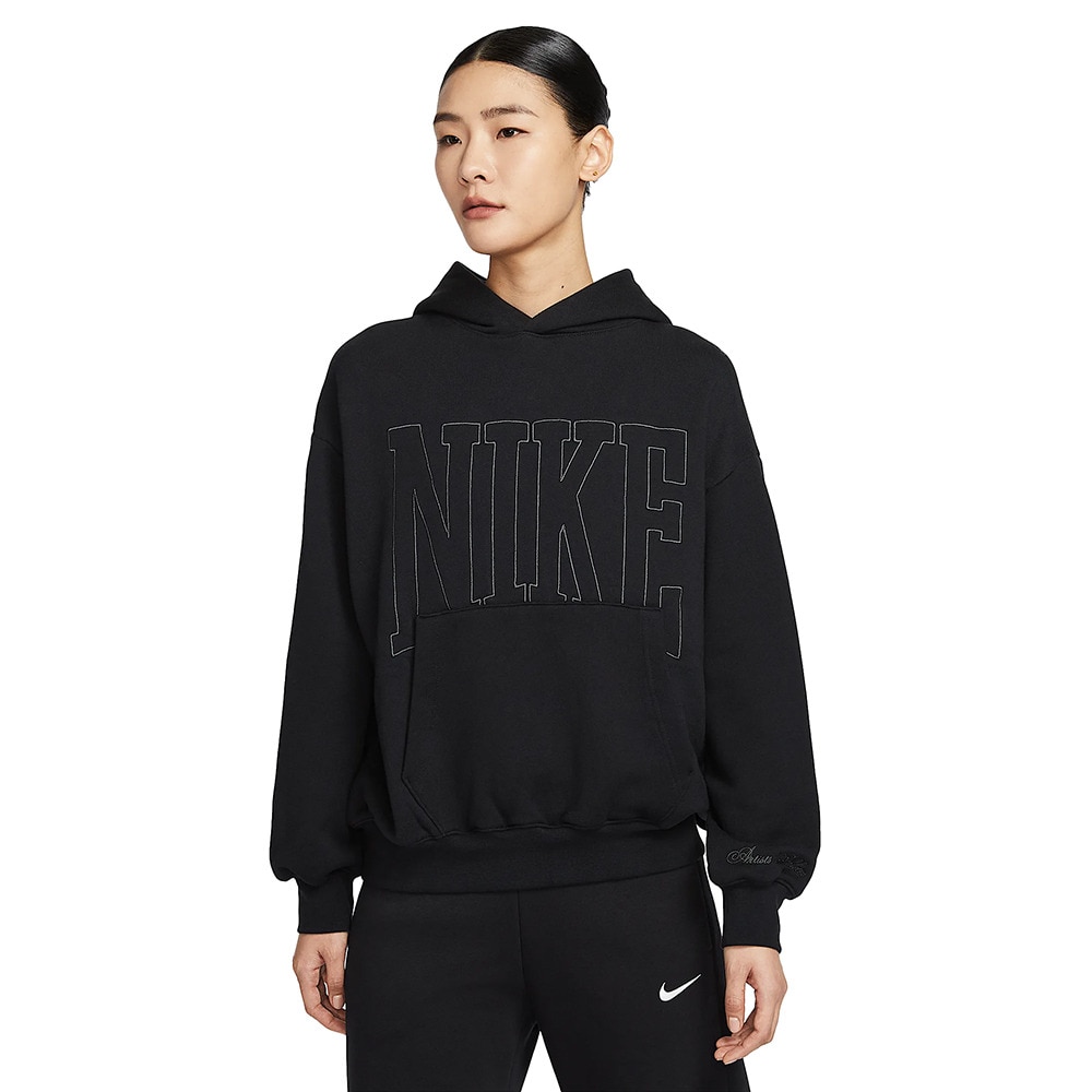 ナイキ（NIKE）（レディース）オーバーオーバーサイズド フレンチテリー プルオーバー パーカー HQ5888-010
