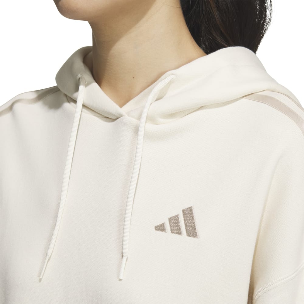 アディダス（adidas）（レディース）エッセンシャルズ プラス スリーストライプス フレンチテリー パーカー JUP40-JW4484