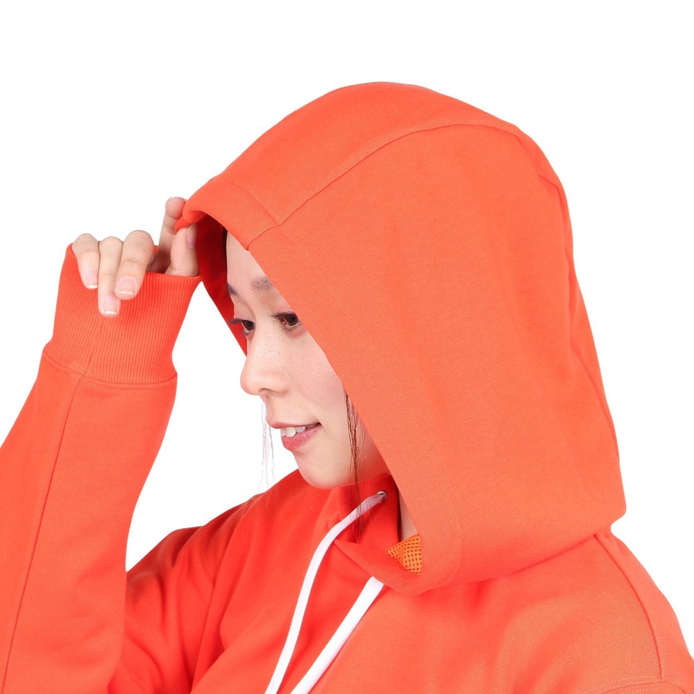 エックスガール（X-gir）（レディース）フーディ スウェットシャツ 155251012001-ORANGE