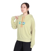 (レディース)ショート フーディ スウェットシャツ 155251012002-LT YELLOW