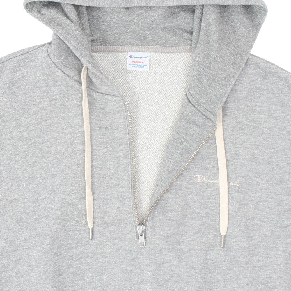 チャンピオン-ヘリテイジ（CHAMPION-HERITAGE）（レディース）リラックス ハーフジップ フーデッドスウェットシャツ CW-B101 060
