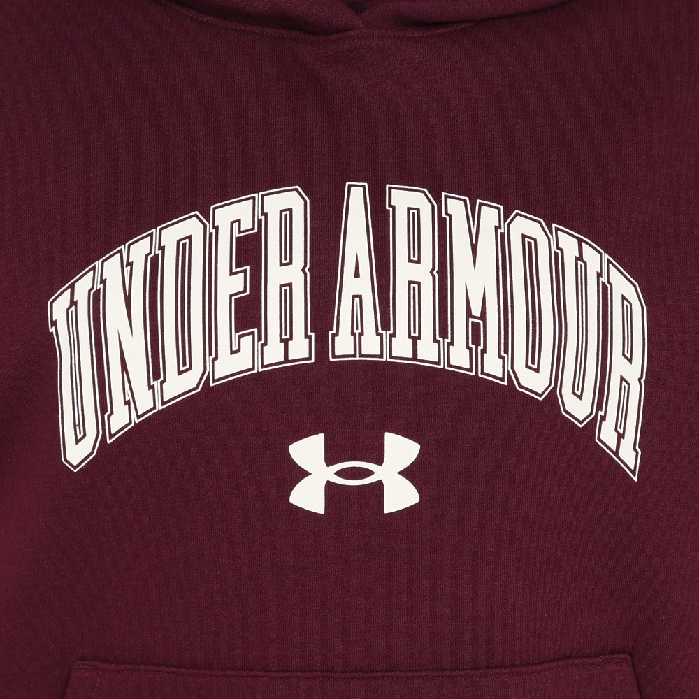 アンダーアーマー（UNDER ARMOUR）（レディース）ライバルフリース グラフィック プルオーバー フーディ 6007712 600