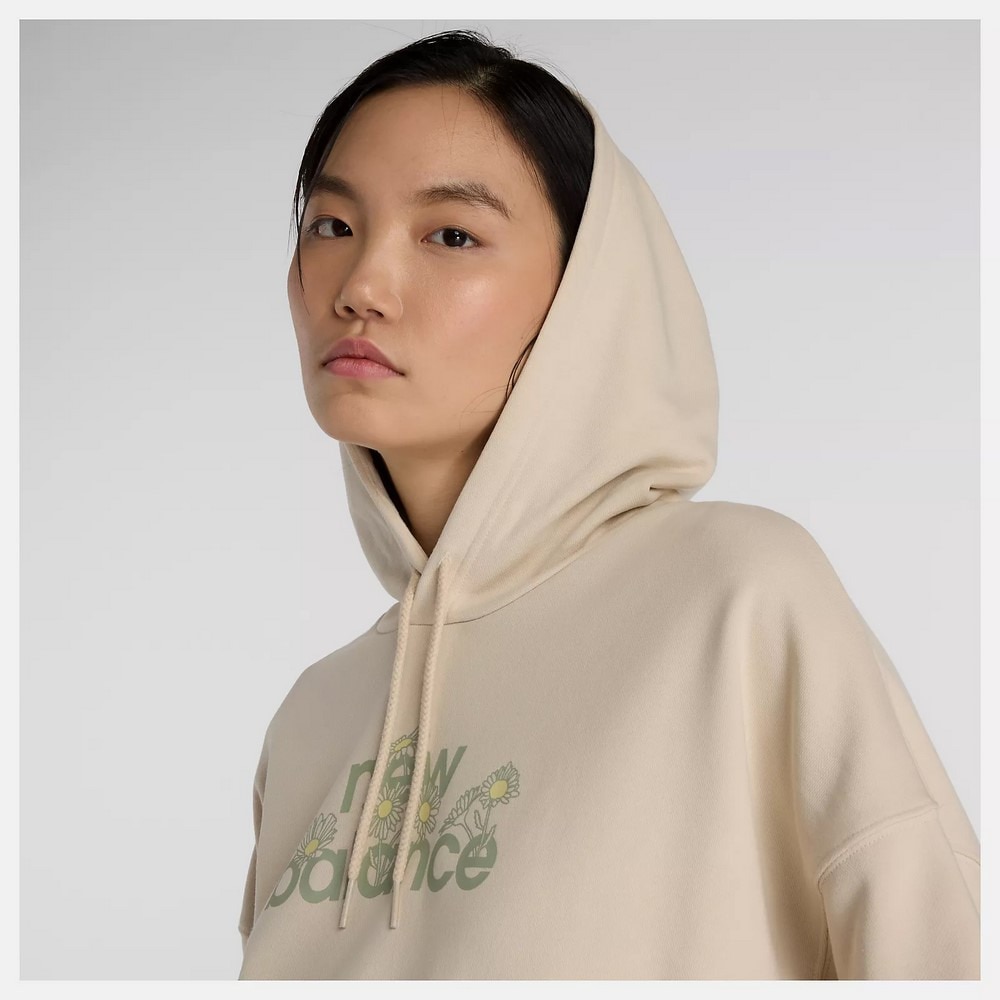 ニューバランス（new balance）（レディース）フラワーフーディー WT53911BIS