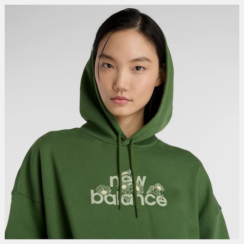ニューバランス（new balance）（レディース）フラワーフーディー WT53911DAE