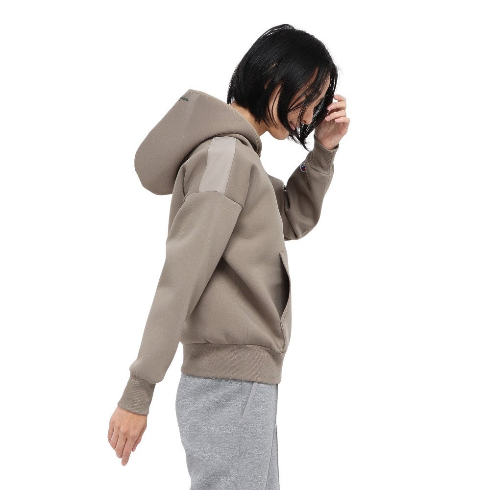 チャンピオン（CHAMPION）（レディース）テックウィーブ 3LS フーデッドスウェットシャツ CW-CS101 791