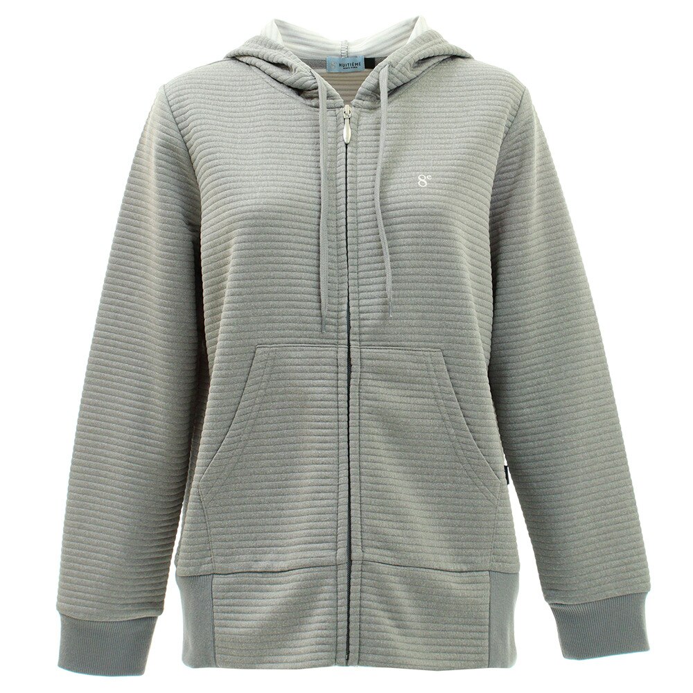  DOUBLE KNIT BORDER パーカー HU19F01JC861342GRY オンライン価格