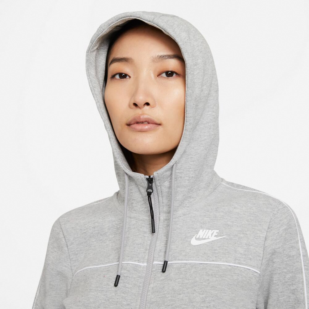 ナイキ（NIKE）（レディース）パーカー NSW MLNM フリース長袖フルジップフーディ CZ8339-063