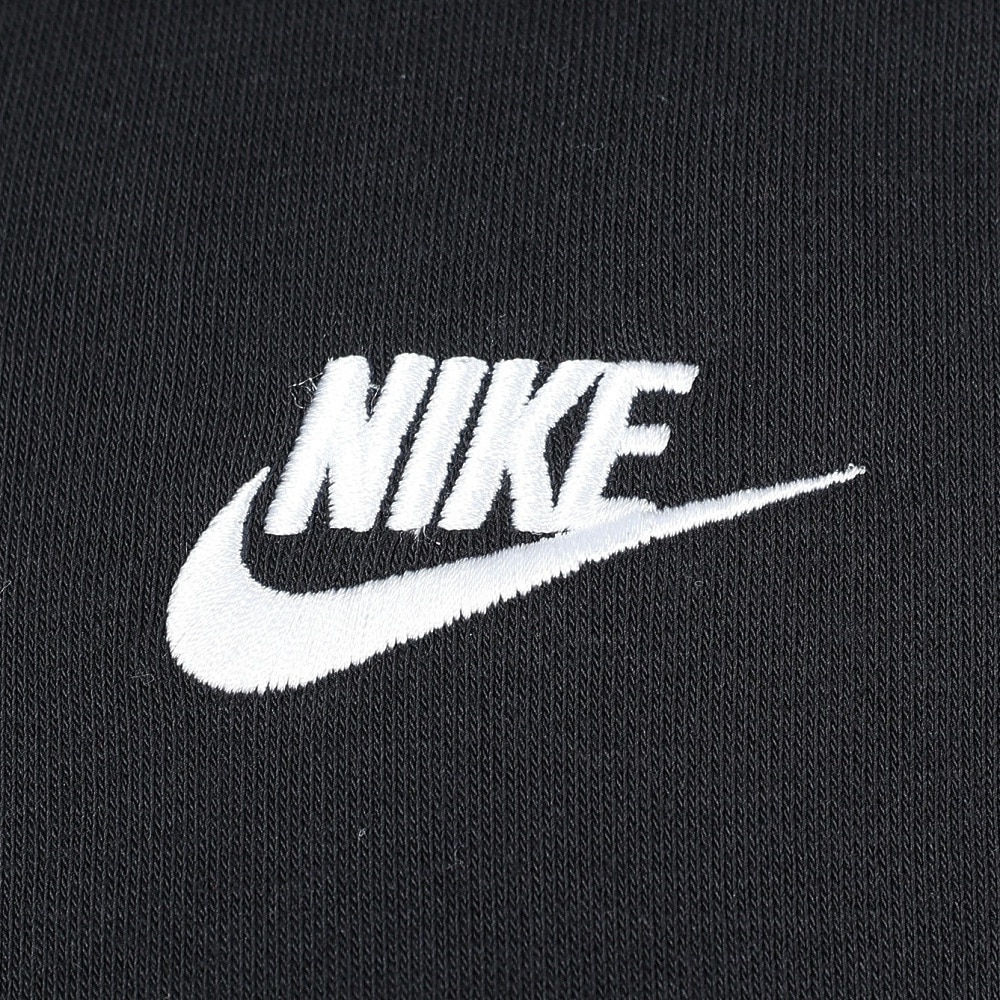 ナイキ（NIKE）（レディース）NSW クラブ フリース フルジップ長袖フーディー DQ5472-010 ブラック