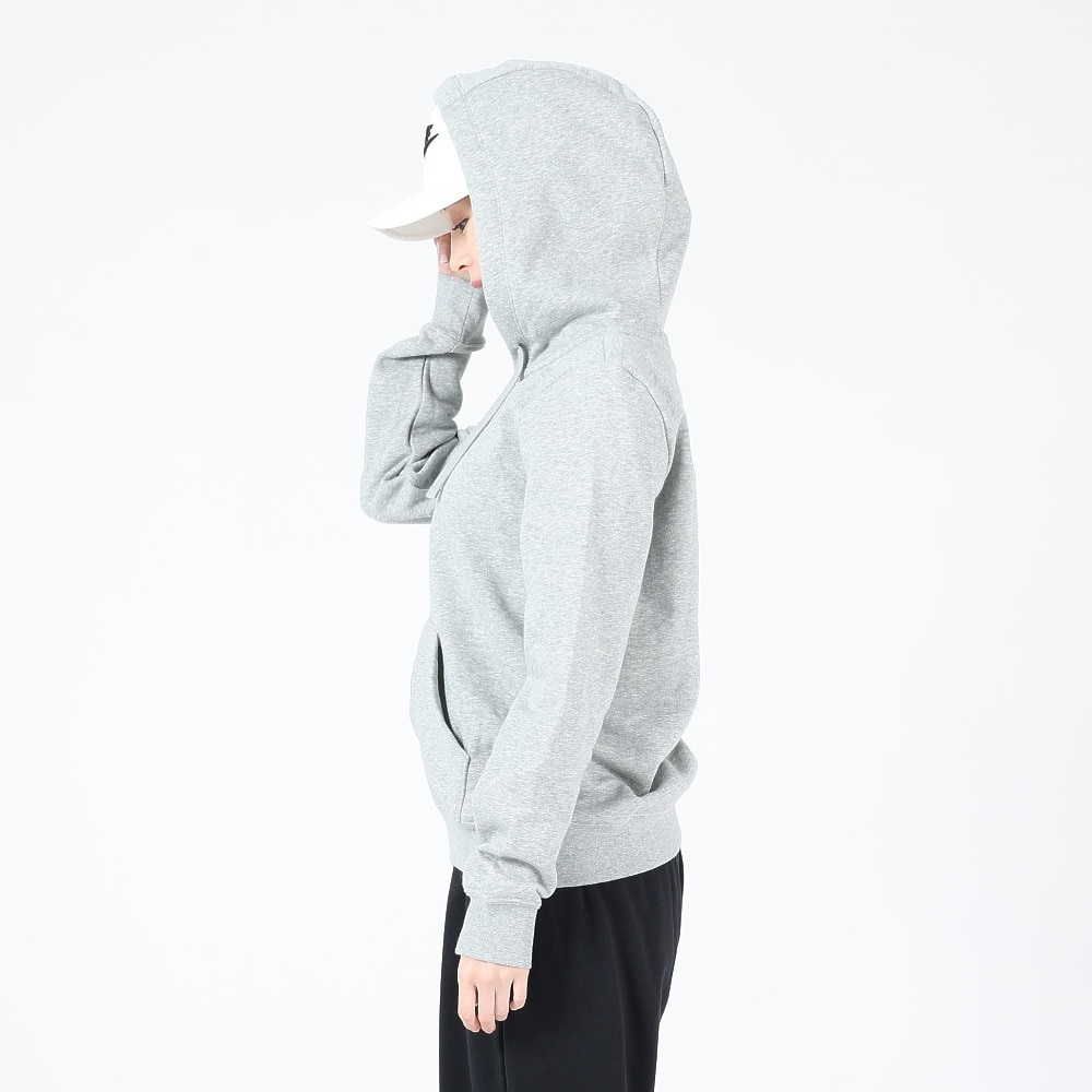 ナイキ（NIKE）（レディース）NSW クラブ フリース フルジップ長袖フーディー DQ5472-063 グレー