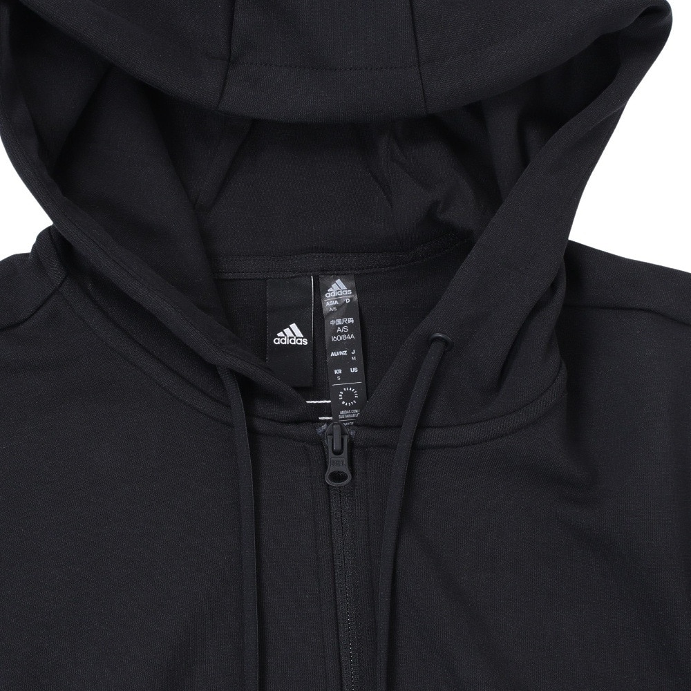 アディダス（adidas）（レディース）フューチャーアイコン スリーストライプス フルジップパーカー EAW41-HT4715  スポーツ用品はスーパースポーツゼビオ