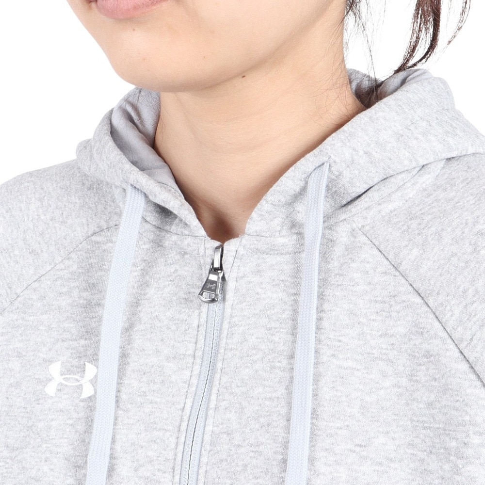 アンダーアーマー（UNDER ARMOUR）（レディース）パーカー レディース ライバルフリース フルジップ フーディー 1379497 012