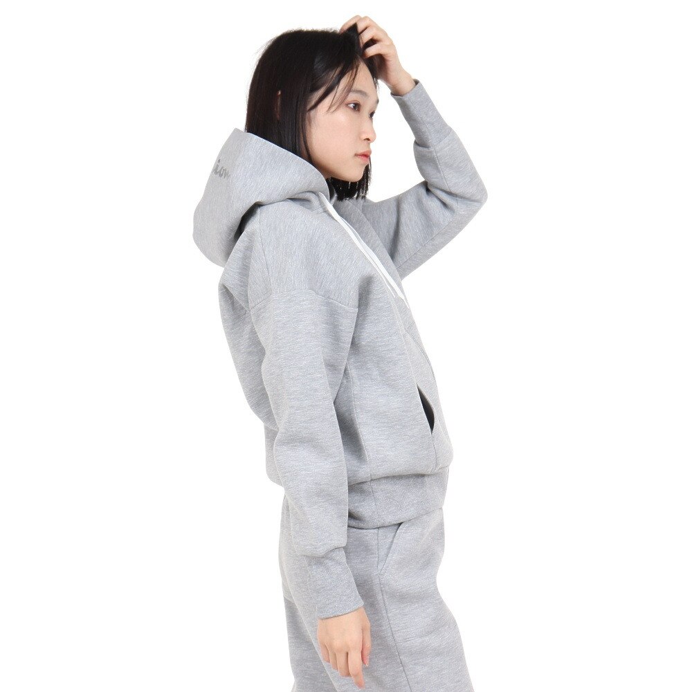 チャンピオン（CHAMPION）（レディース）テックウィーブ 3LS ジップフーデッドスウェット CW-YS101 070