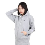 チャンピオン(CHAMPION)(レディース)テックウィーブ 3LS ジップフーデッドスウェット CW-YS101 070