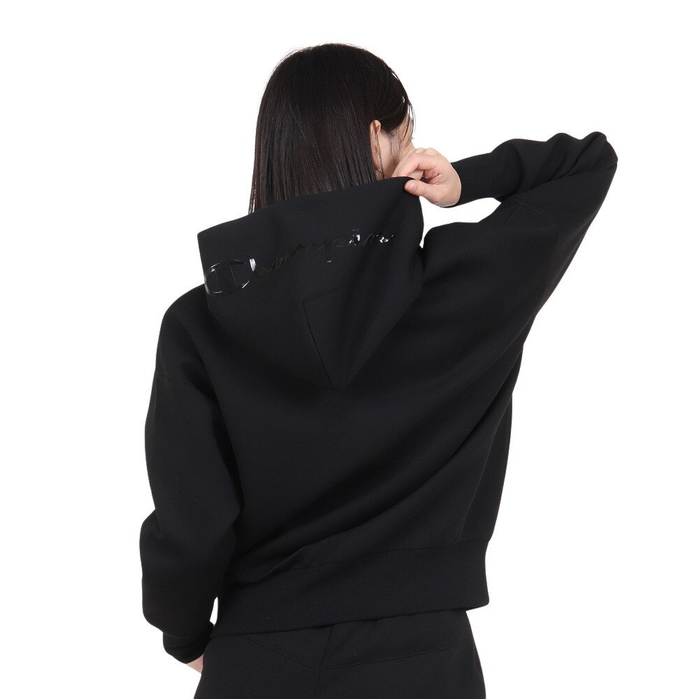 チャンピオン（CHAMPION）（レディース）テックウィーブ 3LS ジップフーデッドスウェット CW-YS101 090