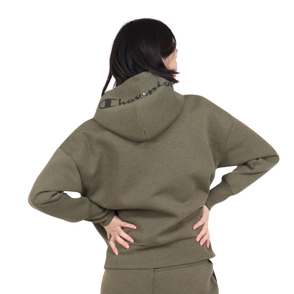 チャンピオン（CHAMPION）（レディース）テックウィーブ 3LS ジップフーデッドスウェット CW-YS101 622