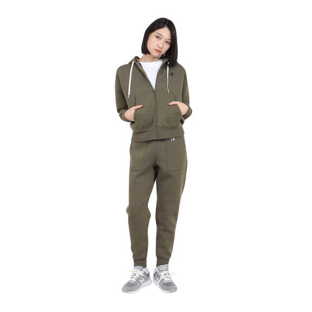 チャンピオン（CHAMPION）（レディース）テックウィーブ 3LS ジップフーデッドスウェット CW-YS101 622