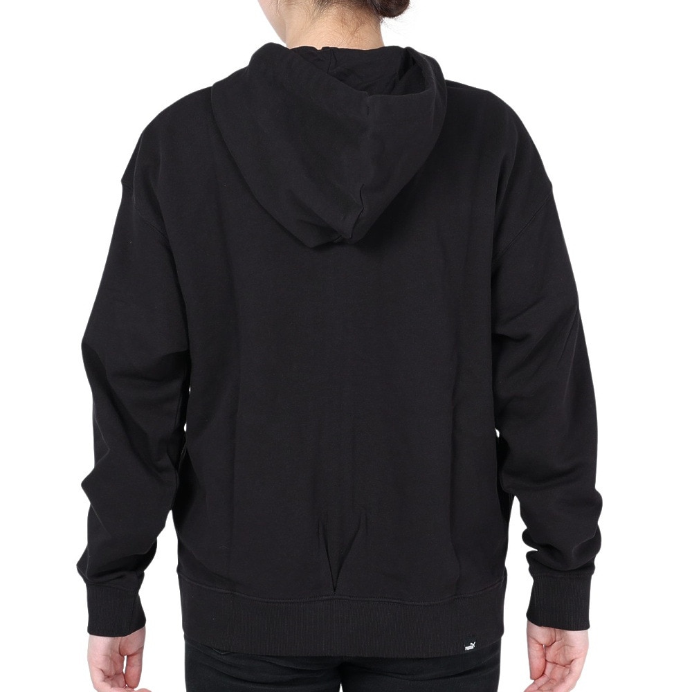 プーマ（PUMA）（レディース）ジャケット レディース HER フーデッドジャケット TR 678405 01 BLK