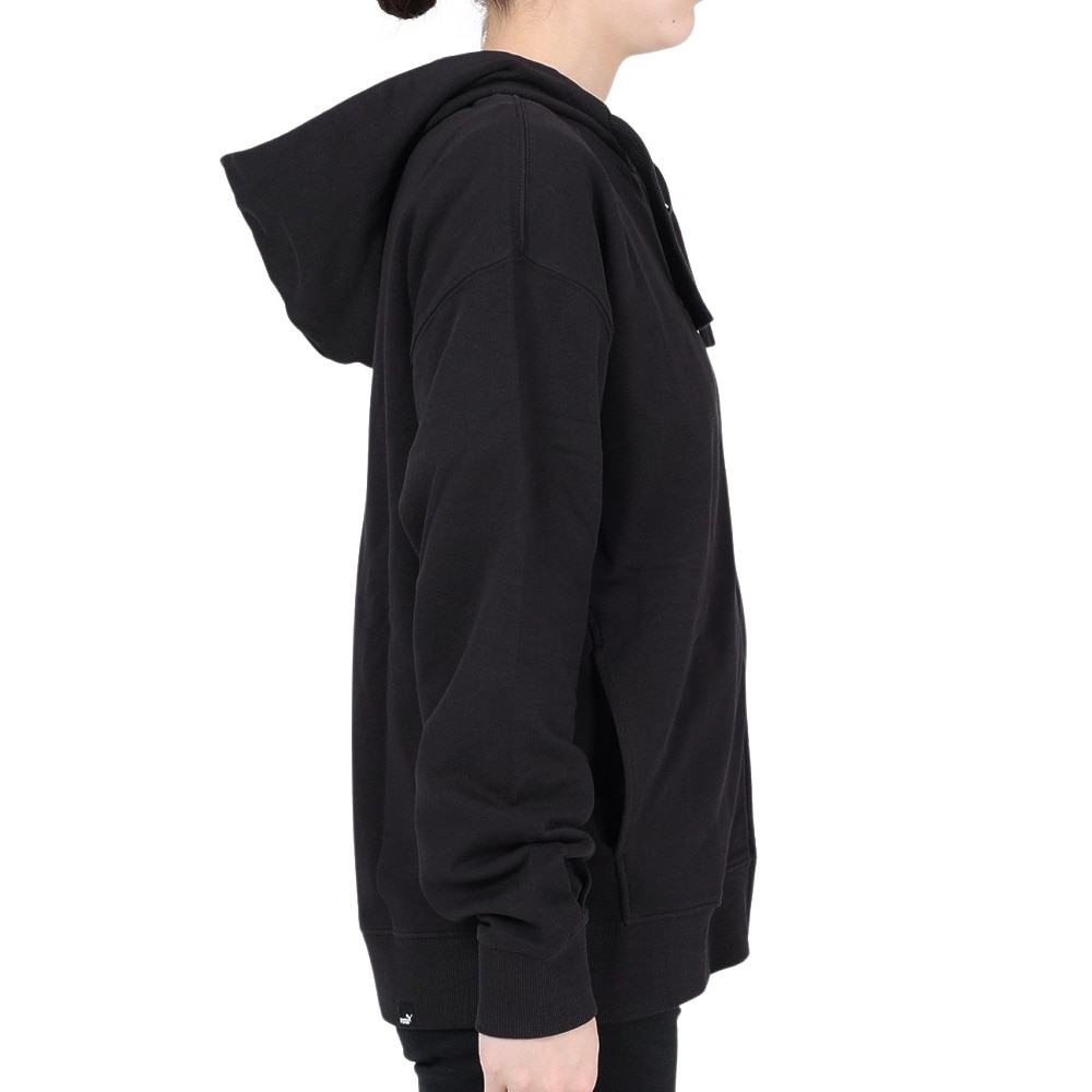 プーマ（PUMA）（レディース）ジャケット レディース HER フーデッドジャケット TR 678405 01 BLK