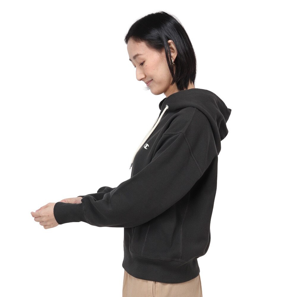 チャンピオン-ヘリテイジ（CHAMPION-HERITAGE）（レディース）パーカー レディース ジップ フーデッド スウェットシャツ CW-Y111 055