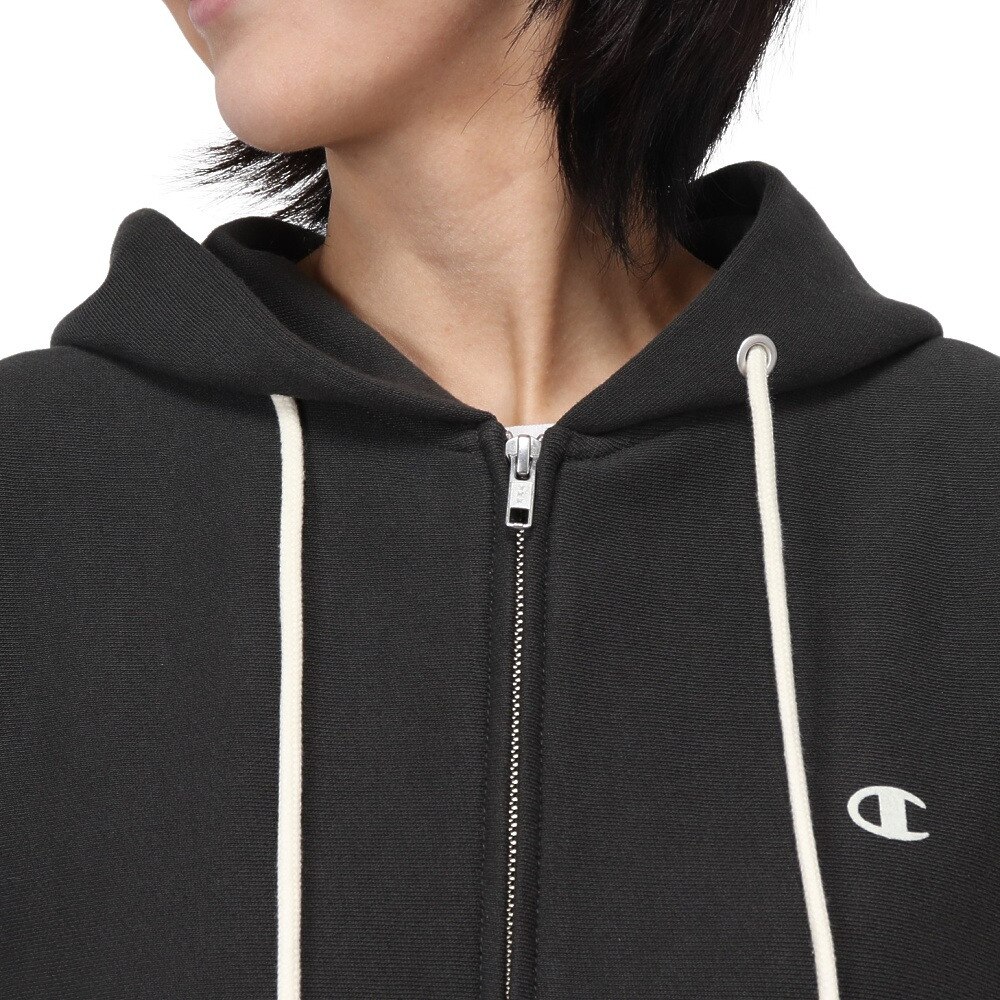 チャンピオン-ヘリテイジ（CHAMPION-HERITAGE）（レディース）パーカー レディース ジップ フーデッド スウェットシャツ CW-Y111 055
