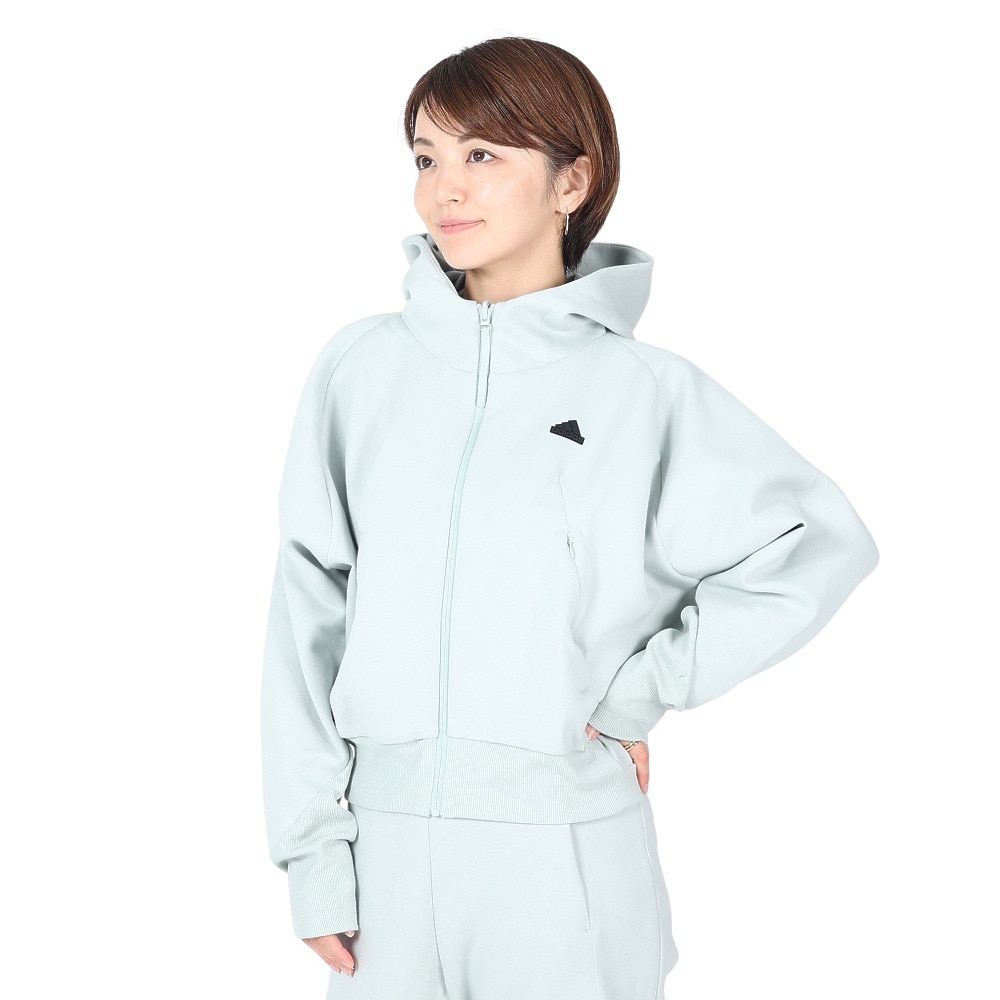 アディダス（adidas）（レディース）Z.N.E. フルジップパーカー IKU99