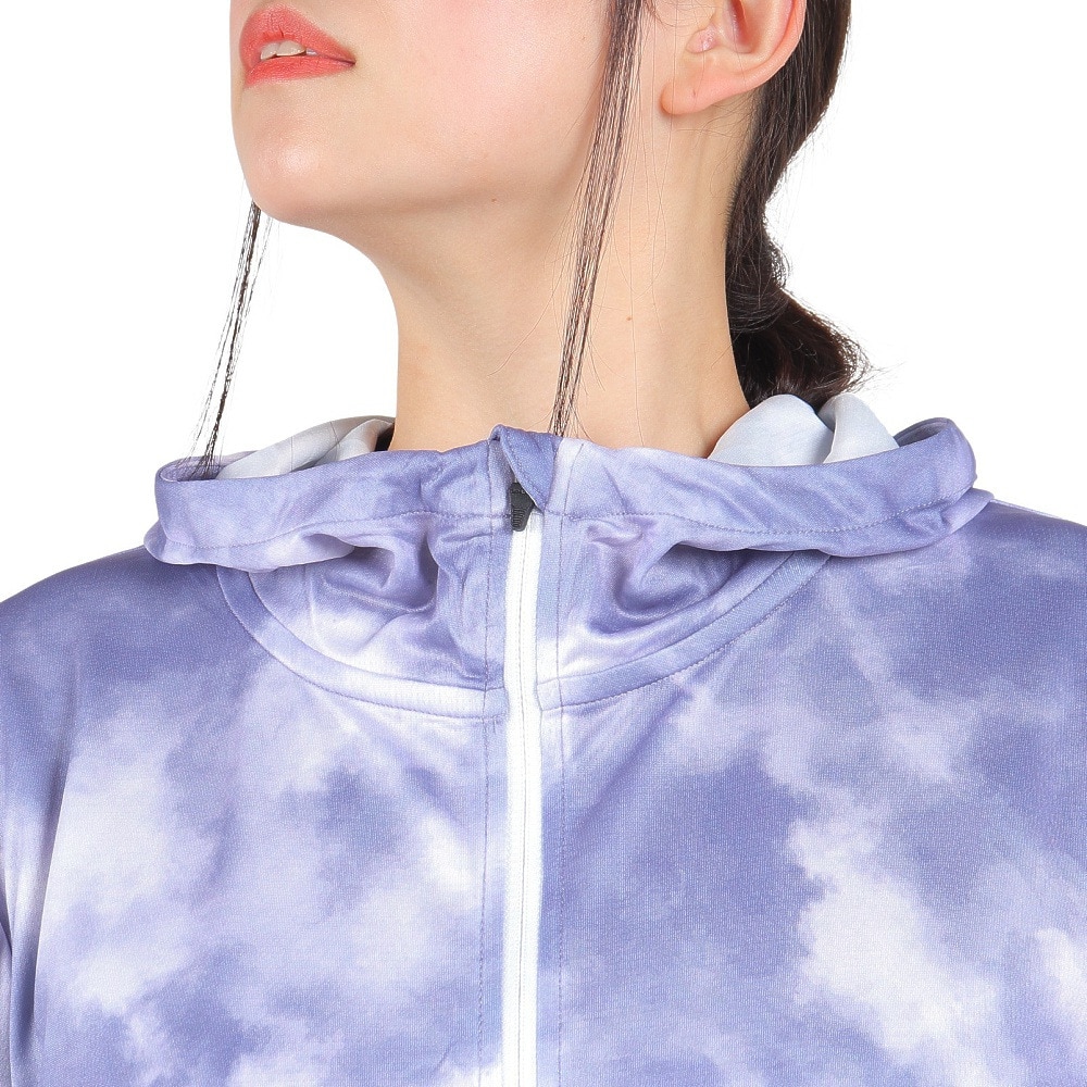 ジローム（GIRAUDM）（レディース）UV PTMESH フルジップ フーディージャケット SW4S0048-TR861-GRSD NVY