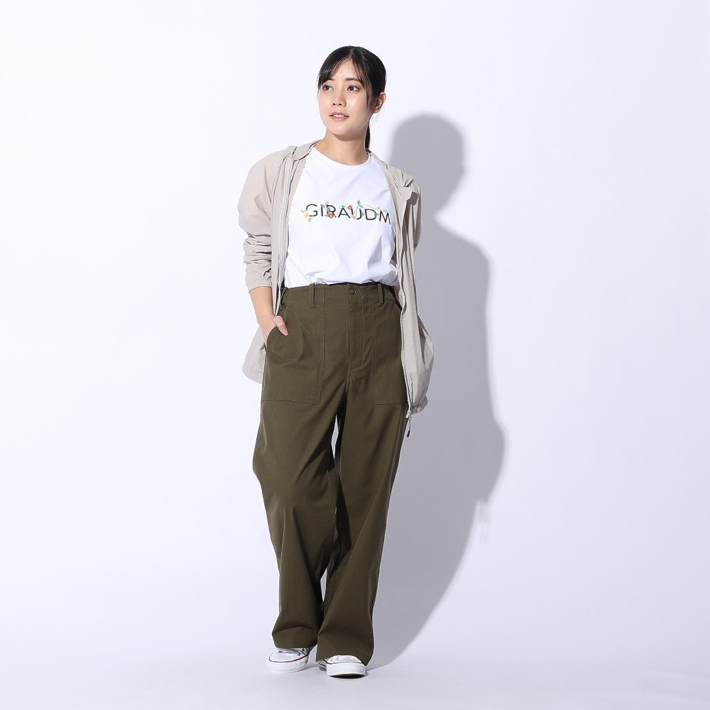 ジローム（GIRAUDM）（レディース）UV WOVEN フルジップ フーディ SW4S0090-TR861-GRTJ BEG