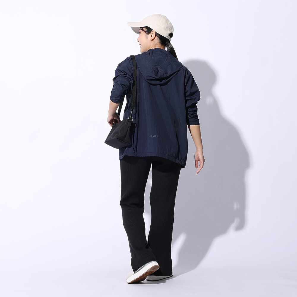 ジローム（GIRAUDM）（レディース）UV WOVEN フルジップ フーディ SW4S0090-TR861-GRTJ NVY