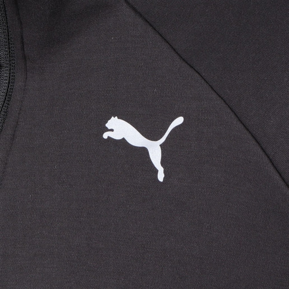 プーマ（PUMA）（レディース）パーカー レディース EVOSTRIPE フーデッド ジャケット 678388 01 BLK