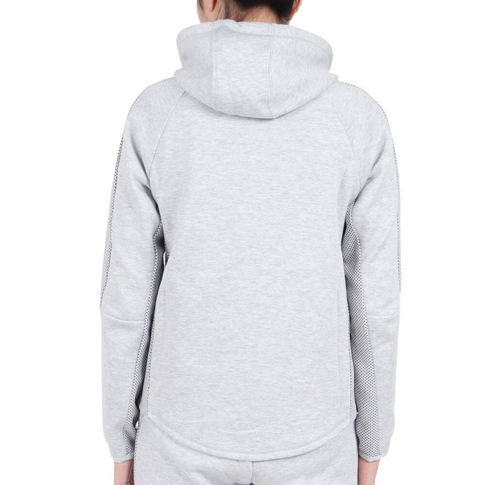 プーマ（PUMA）（レディース）パーカー レディース EVOSTRIPE フーデッド ジャケット 678388 04 LGRY
