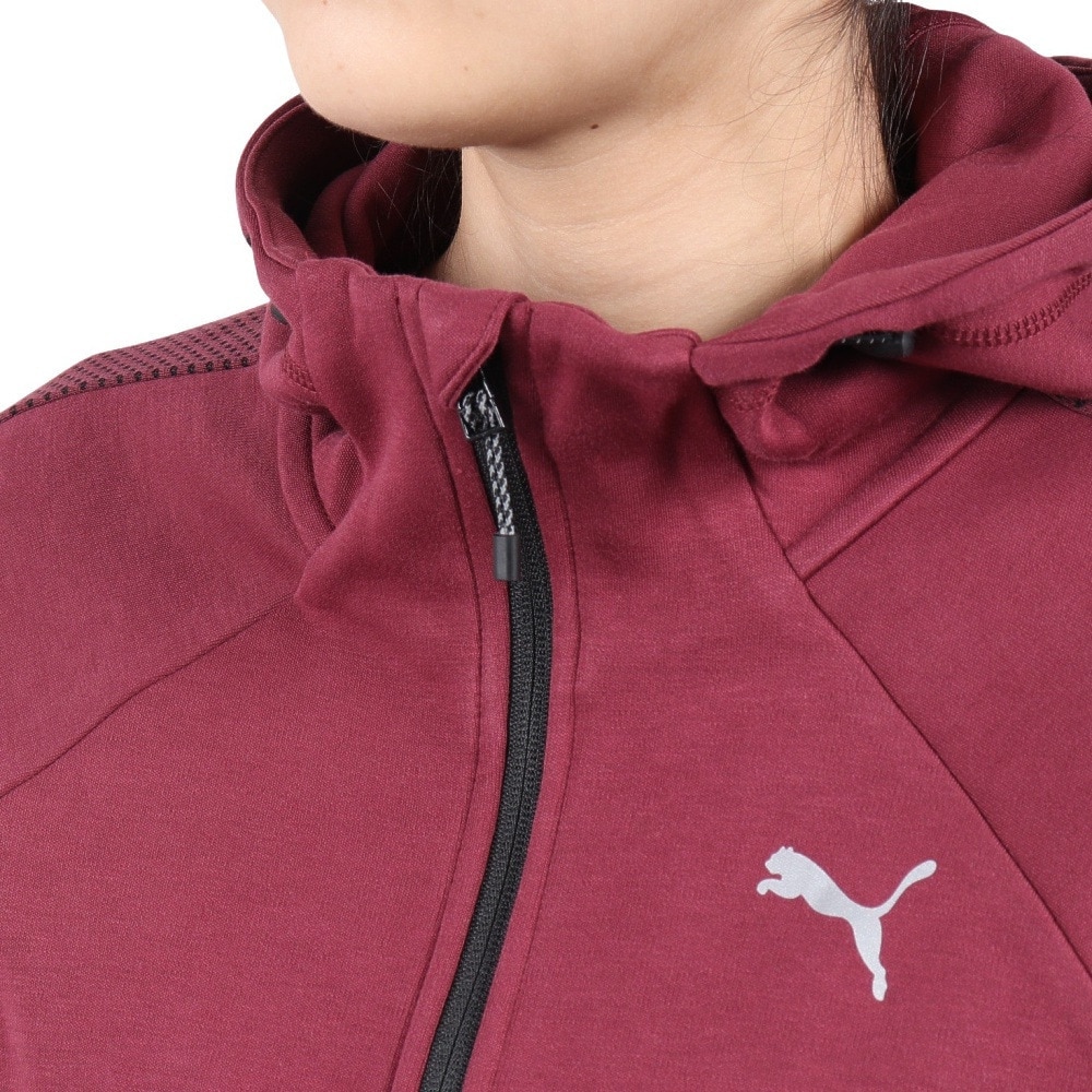 プーマ（PUMA）（レディース）パーカー レディース EVOSTRIPE フーデッド ジャケット 678388 22 MGT