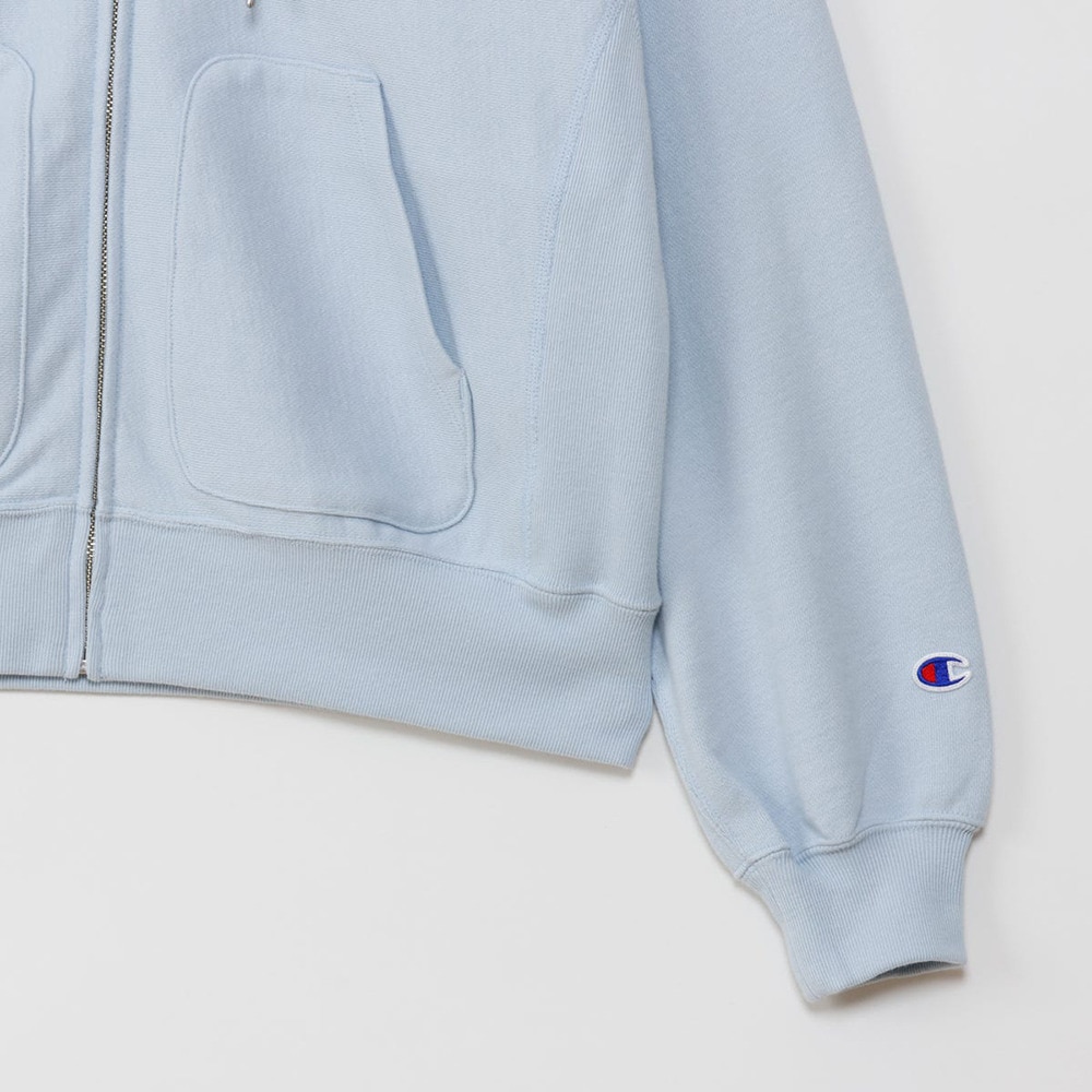 チャンピオン-ヘリテイジ（CHAMPION-HERITAGE）（レディース）リバースウィーブ ジップフーデッドスウェットシャツ CW-C102 322