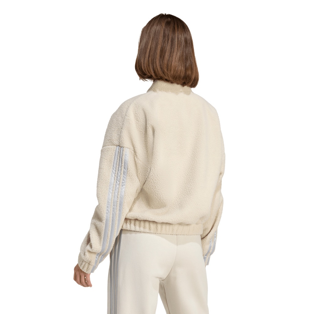 adidas ジップアップジャケット Lサイズ クリーム色 adidas ジップアップジャケット Lサイズ クリーム色 アディダスジップ