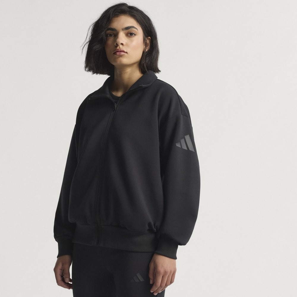 アディダス（adidas）（レディース）ソフト ラグジュアリー ルーズ フルジップ KLI09-JM1658