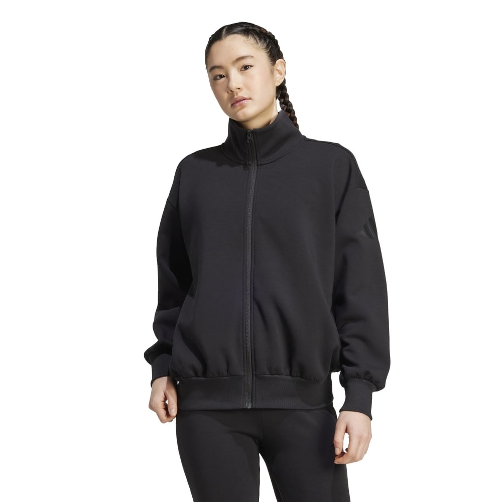 アディダス（adidas）（レディース）ソフト ラグジュアリー ルーズ フルジップ KLI09-JM1658