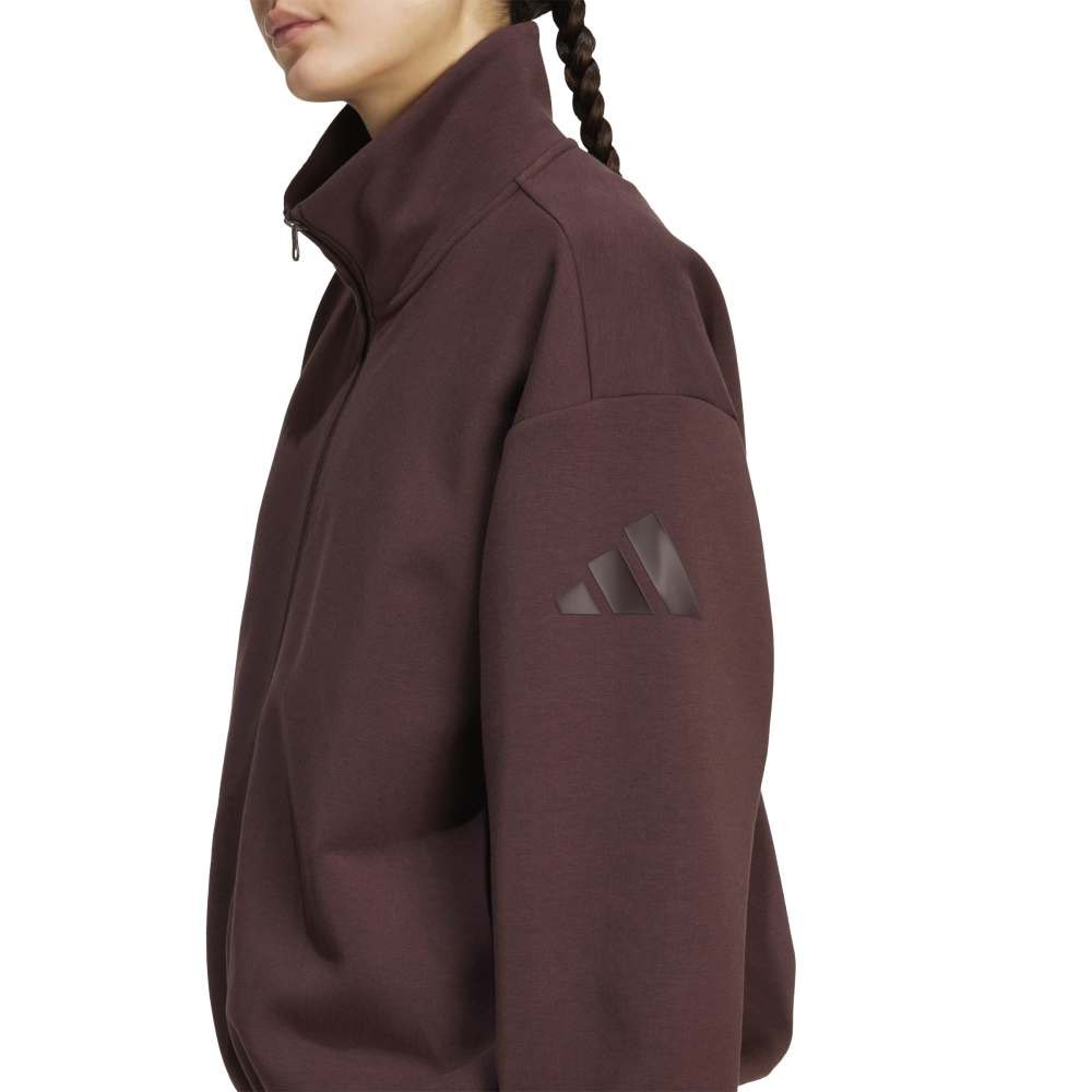 アディダス（adidas）（レディース）ソフト ラグジュアリー ルーズ フルジップ KLI09-JW7407