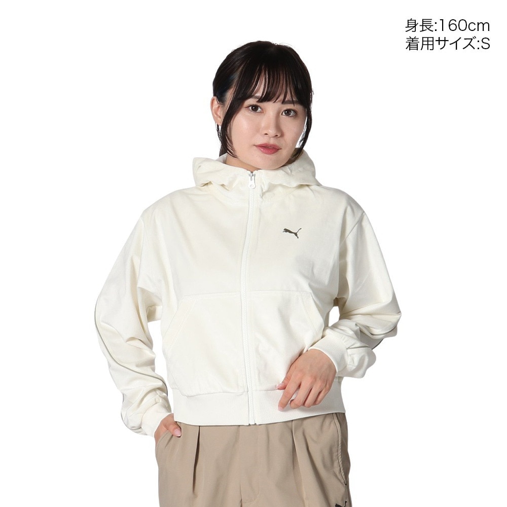 プーマ ＣＯＲＥ　ＨＥＲＩＴＡＧＥ　ベ　ロア　トラック　ＪＫＴ スポーツカジュアル レディスアウター 690173-87 プーマ（PUMA）（レディース）CORE HERITAGE ベロア トラック