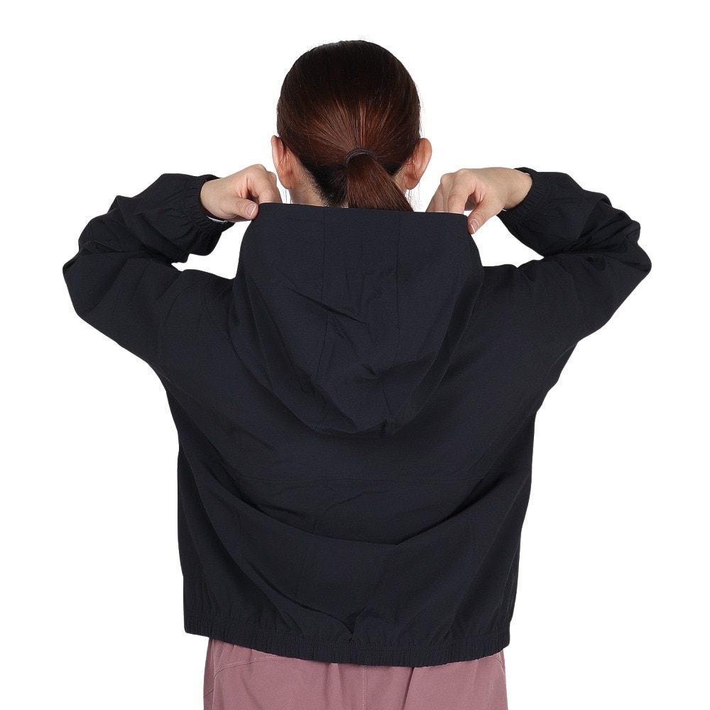 アンダーアーマー（UNDER ARMOUR）（レディース）ライバル ウーブン ジャケット フーディー 6004849 005